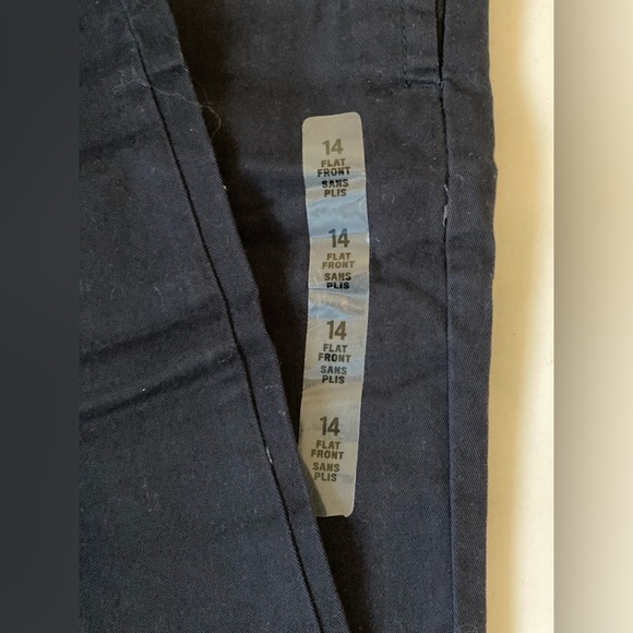 NWT The Children’s Place Navy Blue Dress Pants Size 14 - Picture 3 of 7